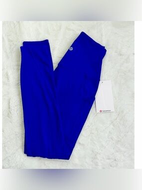 NWT LULULEMON ALIGN LEGGINGS DEEP SEA BLUE SIZE 4
